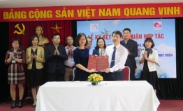 Lễ ký kết hợp tác: Học viện Phụ nữ Việt Nam & các DN